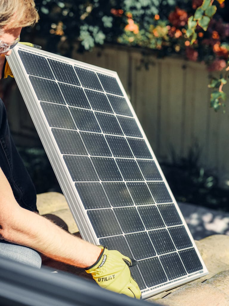 instalacion de panel solar